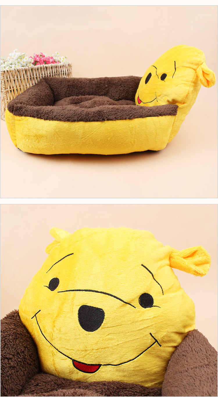 立体棉,卡通动物图案方形宠物窝,狗狗窝,大小号