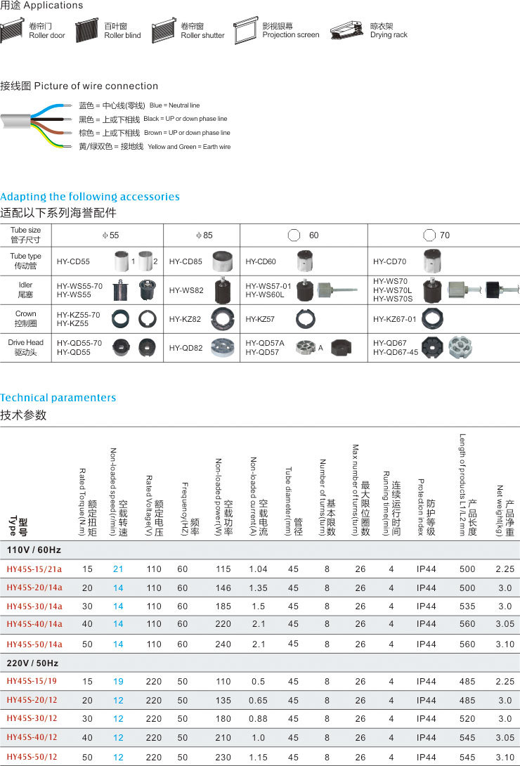 杜亚管状电机 管状马达 卷帘门窗电机,遮阳蓬电机,遮阳卷帘电机-电动