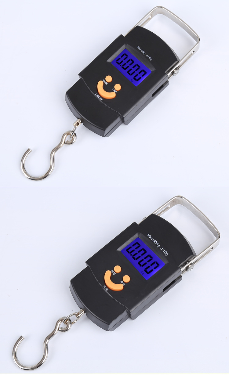 手提秤 行李秤抽拉提手便携吊秤 50kg