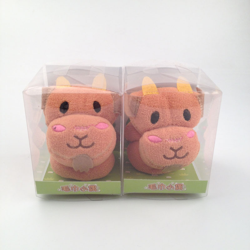 金华开业庆典洋洋得意动物 小绵羊图案毛巾 品牌策划活动赠品定制