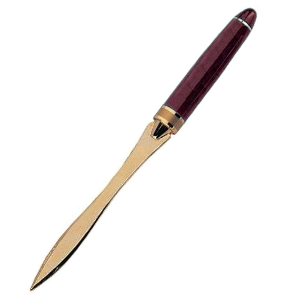 新款亚克力开信刀 金属裁纸刀 老外拆信刀