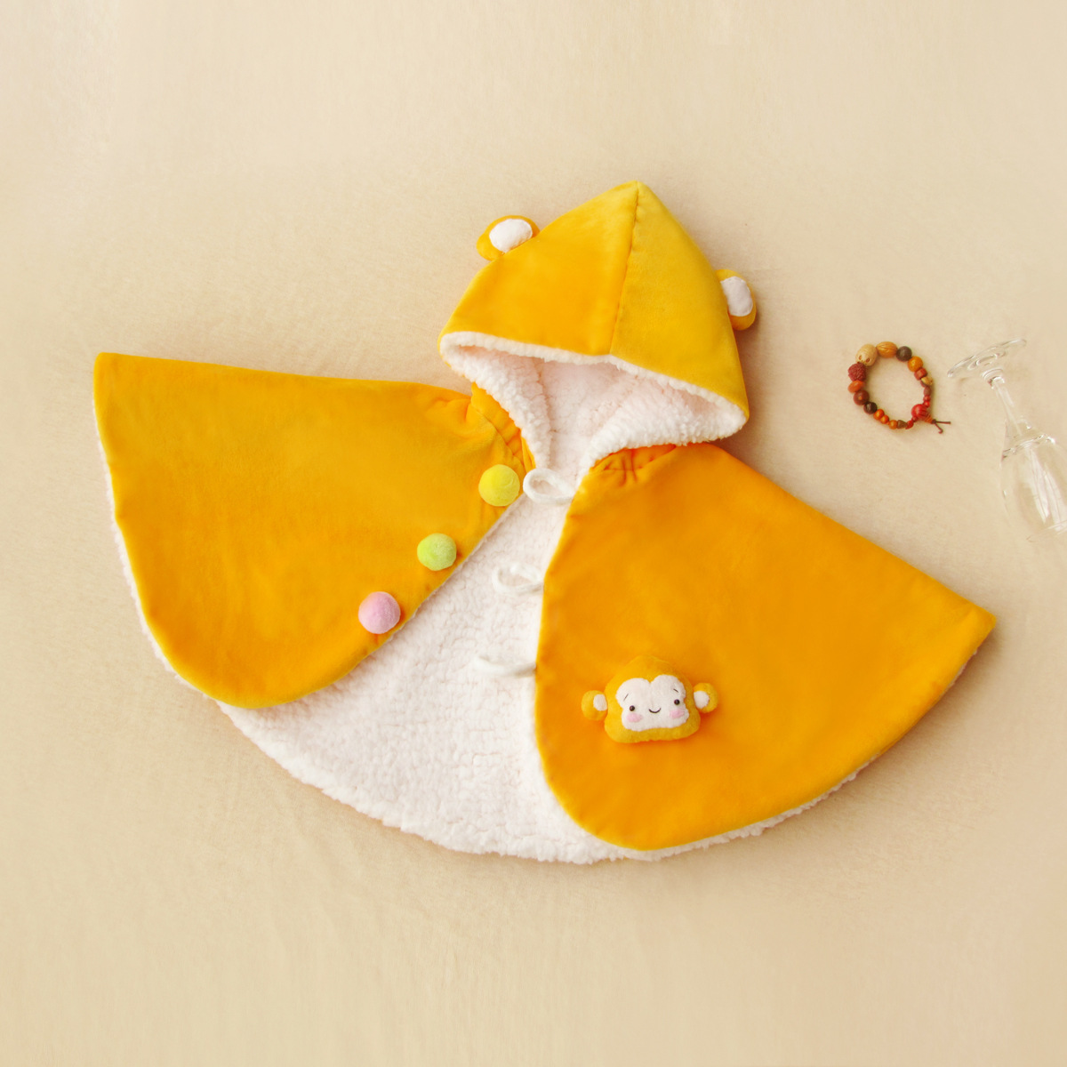 猴宝宝披风 孕妇妈妈亲子手工制作diy材料包 婴幼儿用品