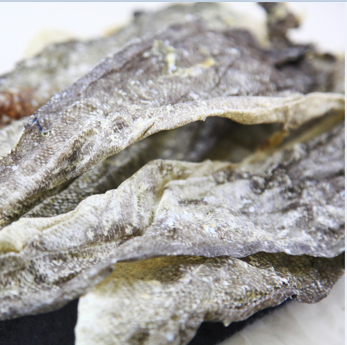 深海真鳕鱼皮可作休闲油炸鱼皮口感鲜香酥脆,胶原蛋白原料,美容