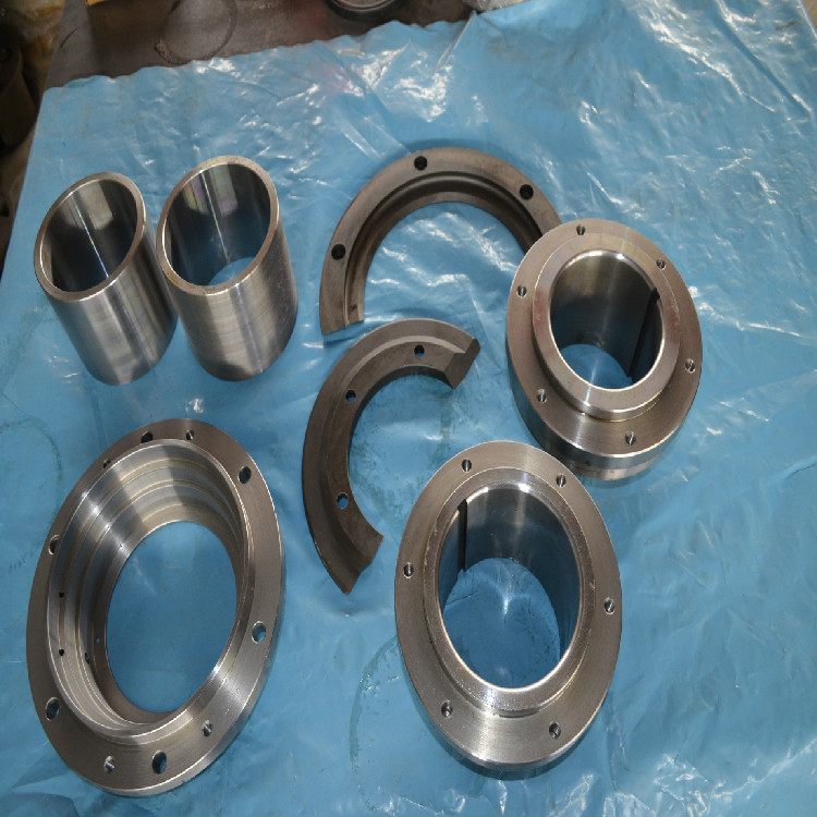 搅拌机配件轴承钢套耐磨套搅拌机轴套空压机主套定位环垫圈
