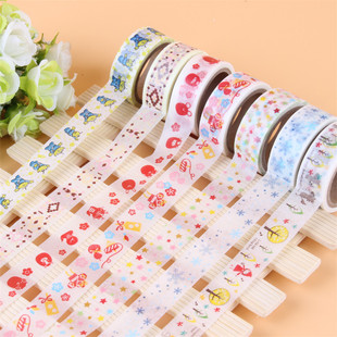 彩色卡通纸胶带