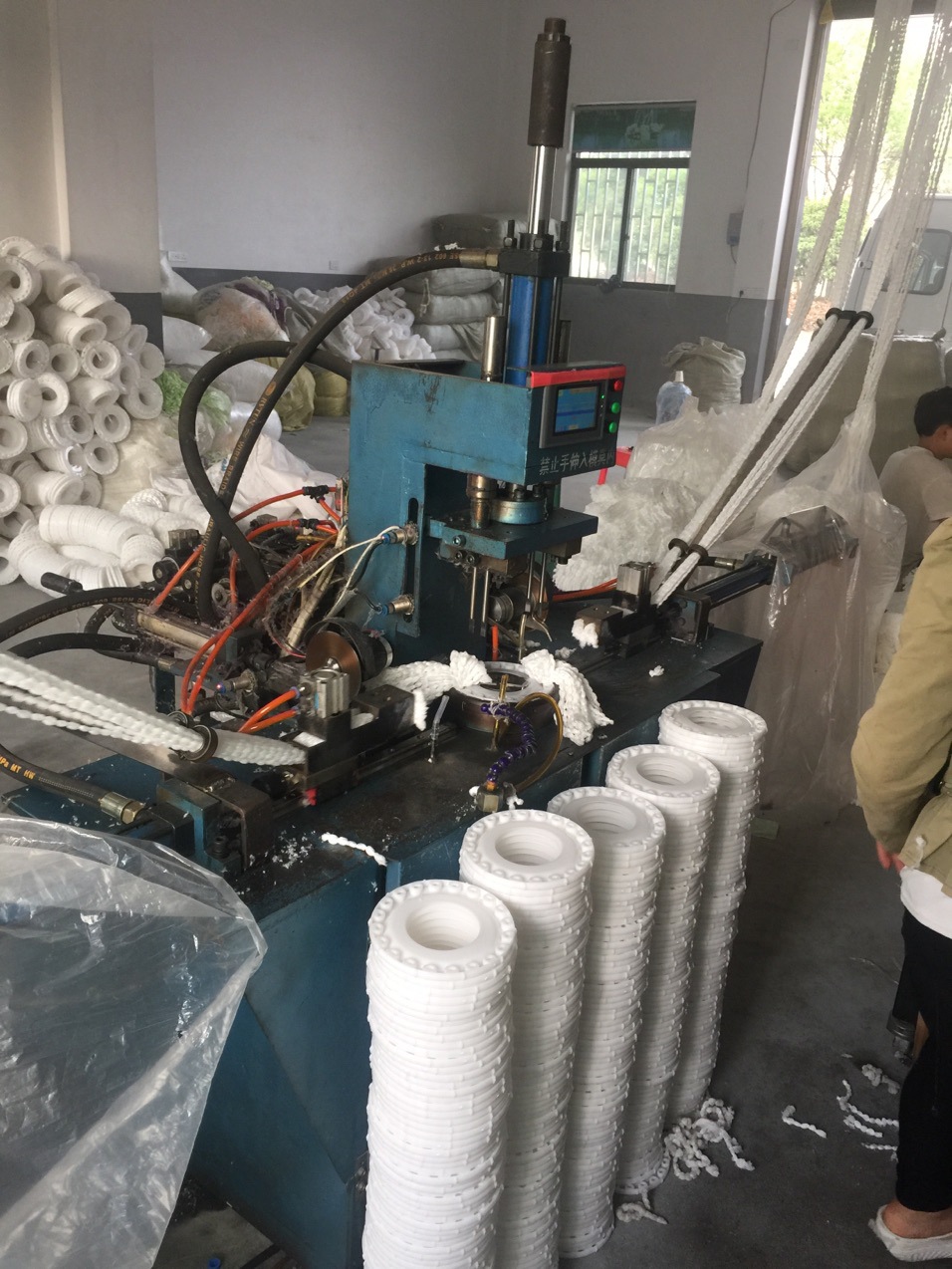 品牌 旭洪,其他 产品别名 压线机 用途 压拖把头 适用行业 制造加工