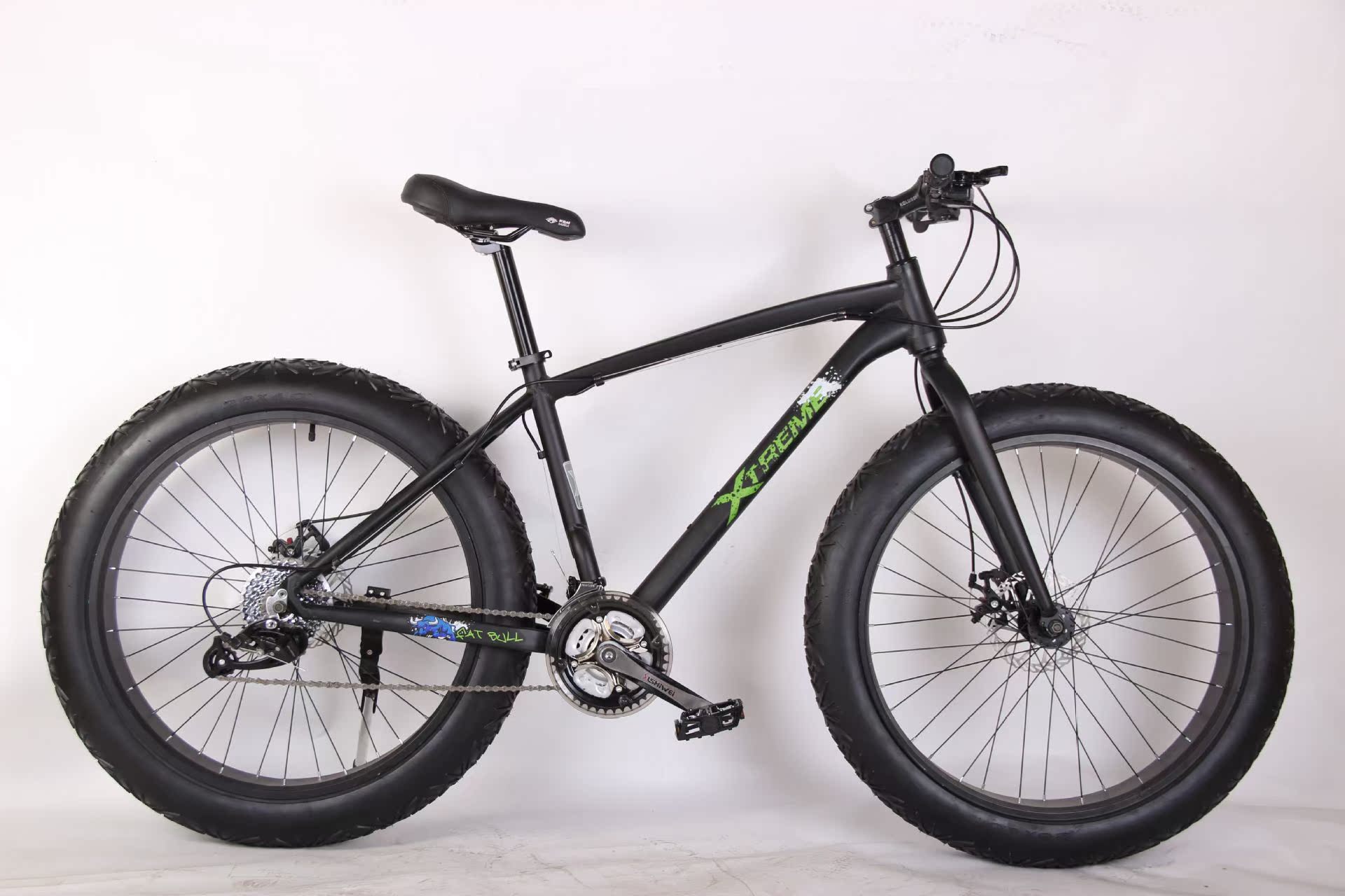 mqssq沙滩宽胎自行车禧玛诺24速铝合金整车出口标准特价批发