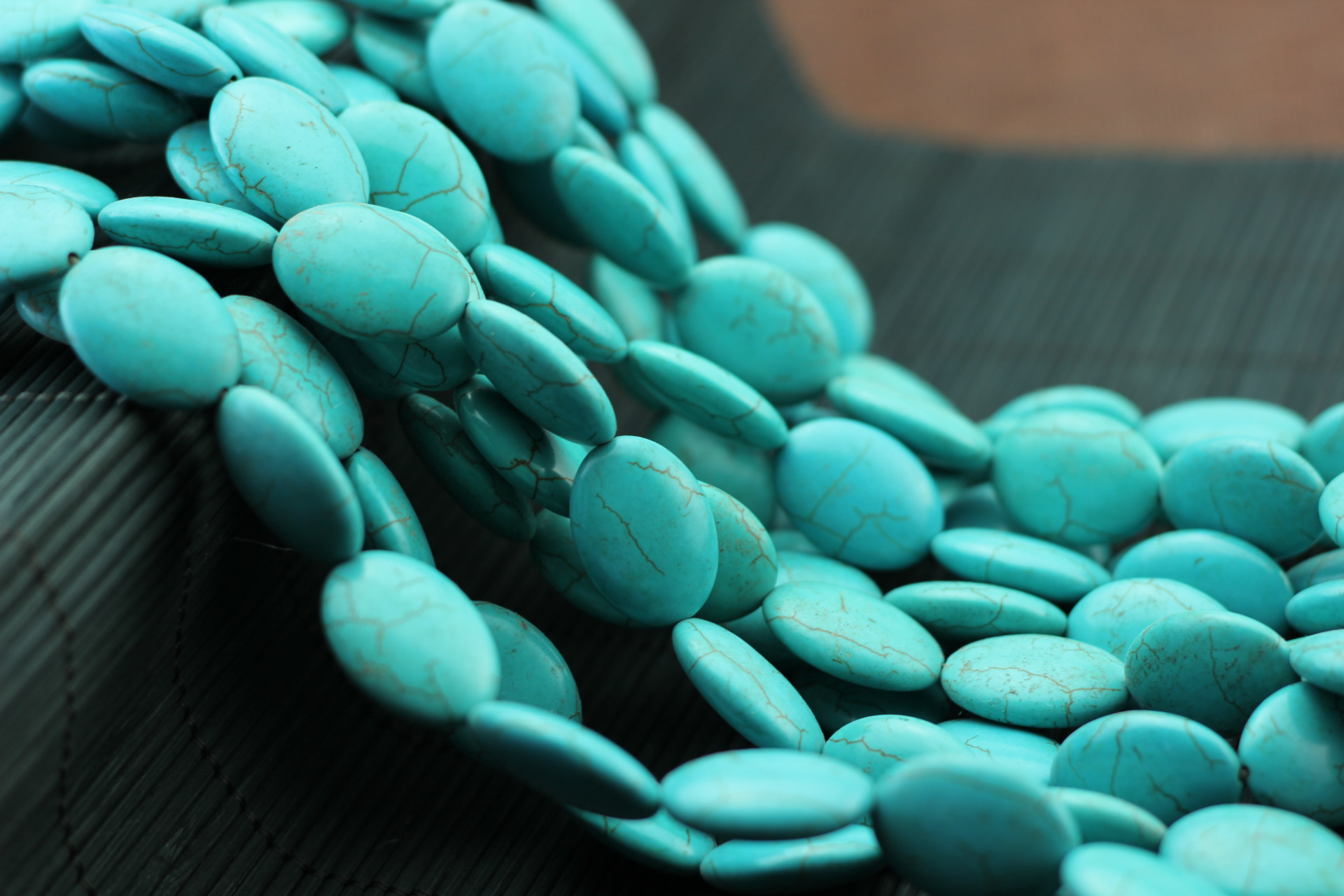 饰品厂家直销绿松石diy手工散珠批发绿松松石异形佛珠子弟珠