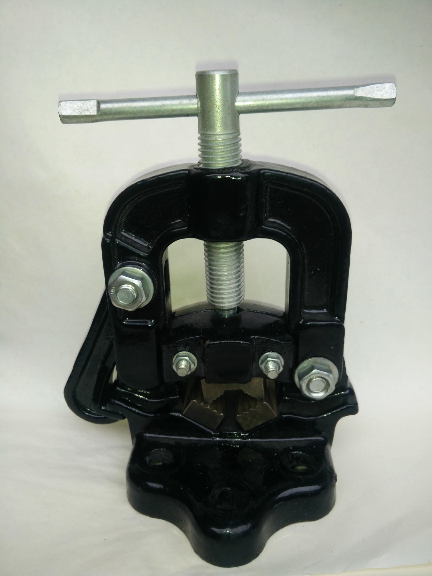 西式0#1寸加重型管子台虎钳西式压力钳龙门钳弯管器配件龙门钳