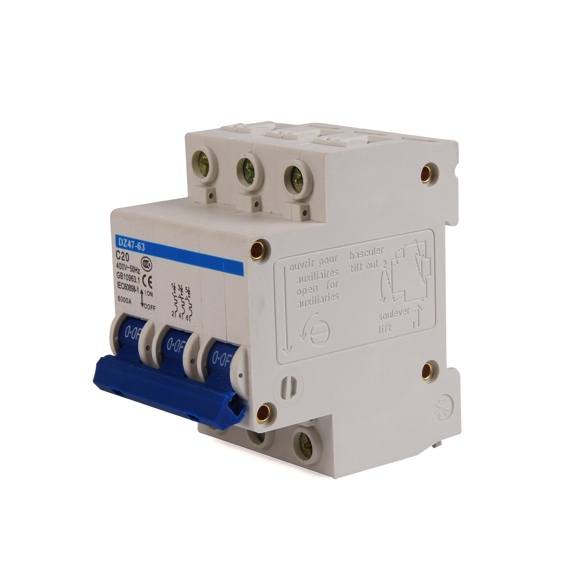 厂价直销dz47633p63a断路器交流低压断路器422433隔离开关