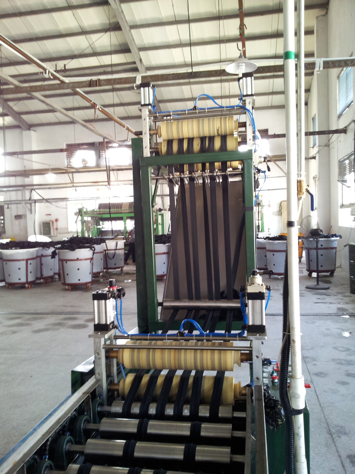 【服务至上】黑布黑牙拉链织物缩水水煮定型机 印染纺织机械设备