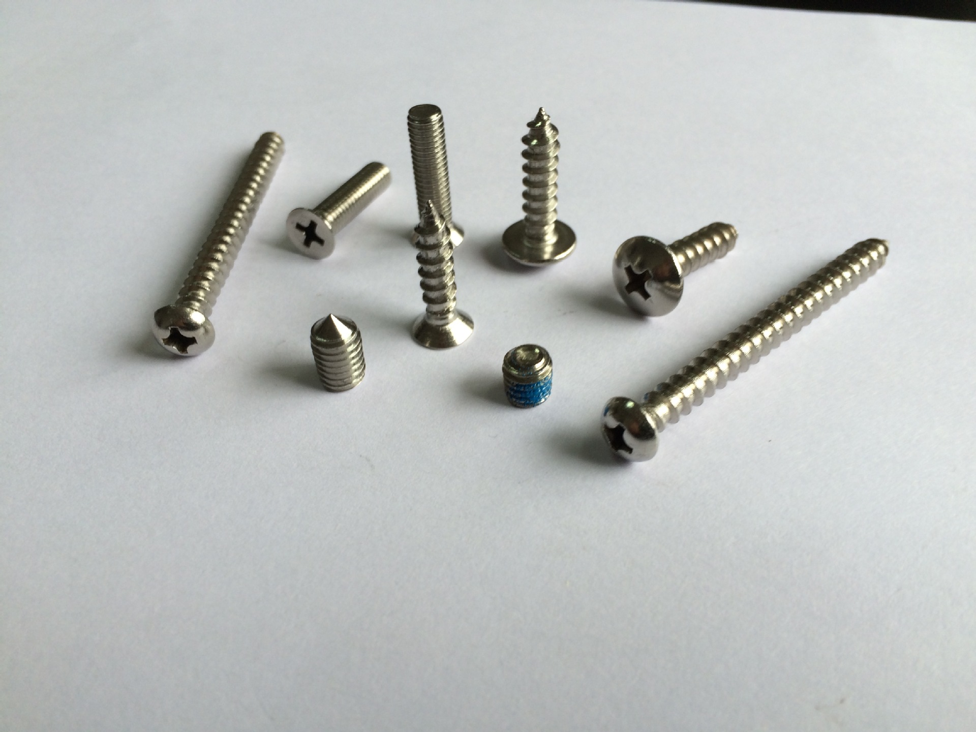 不锈钢标准件 m5*20十字沉头不锈钢机钉 非标也可定制-螺钉