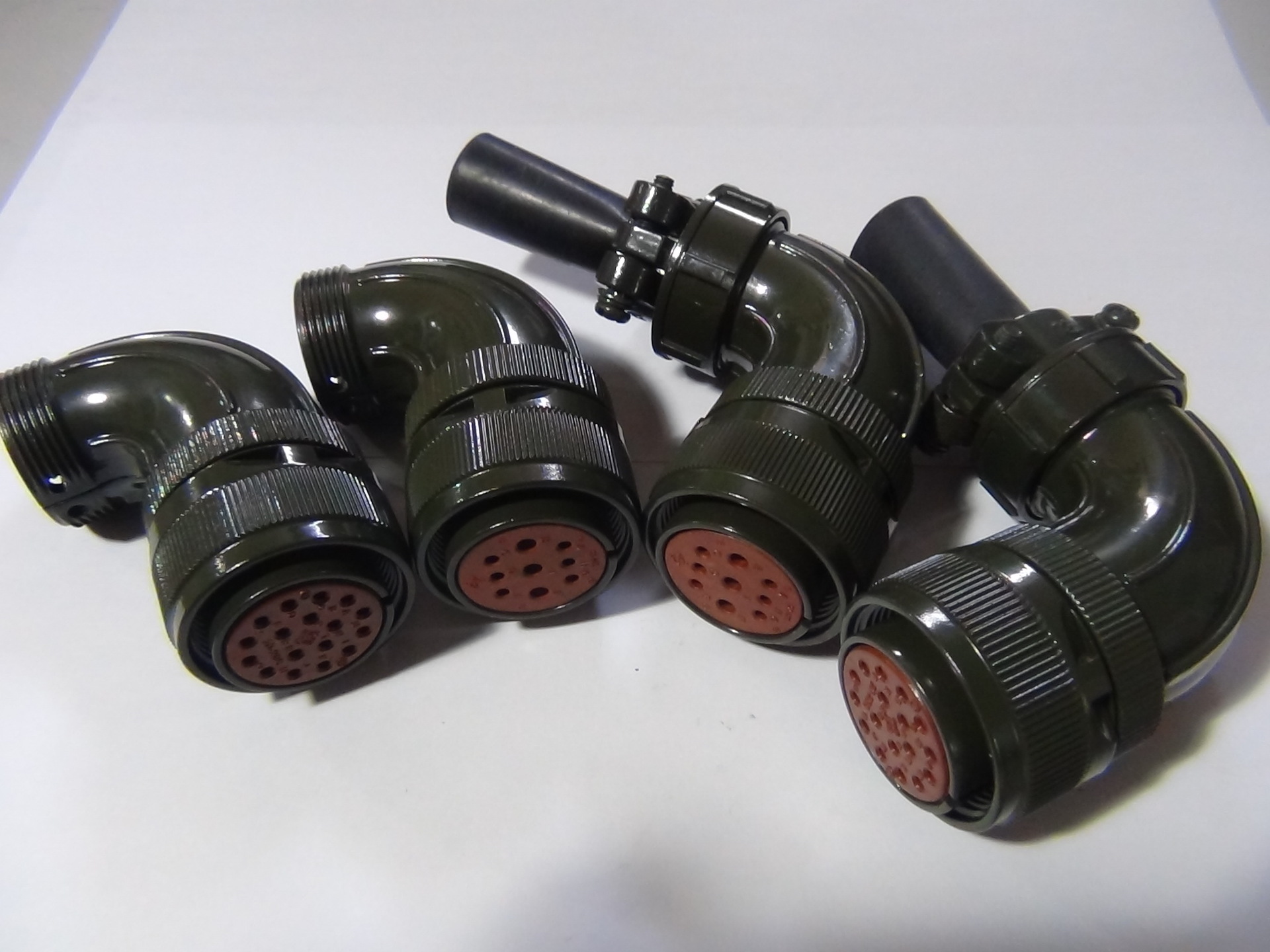 航空插头ms5015连接器电机航插talenly16s90弯式航空接头