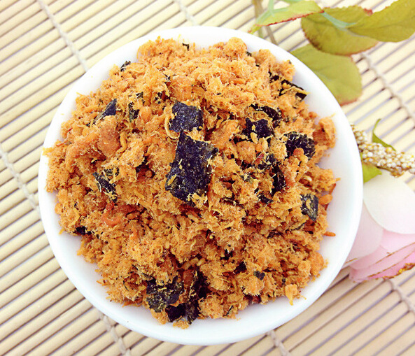 寿司海苔专用肉松250g猪肉松儿童拌饭拌-肉类零食