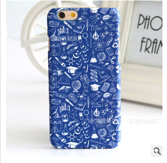 适用于苹果iphone6定制水贴水转印个性图案手机壳新款水贴手机壳