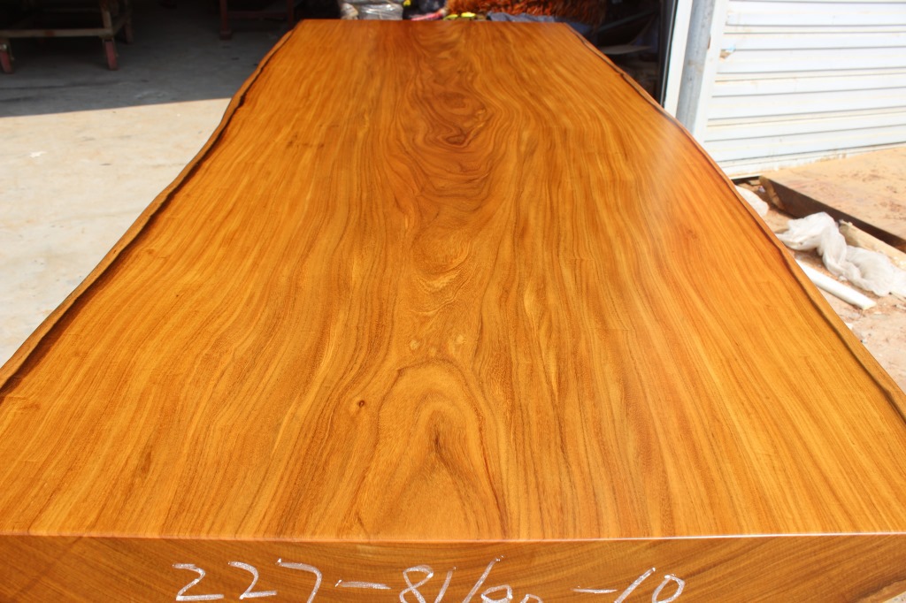 缅甸进口黄金樟原木实木家用个性茶盘71527已