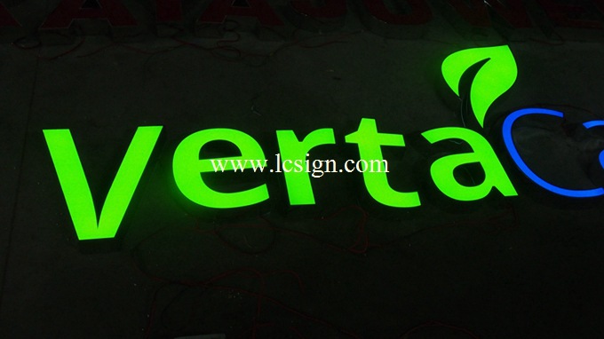 厂家直销天地盖灯箱字 led亚克力平面发光字 广告制作