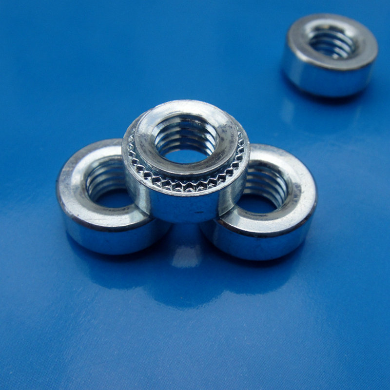 直销供应 镀锌压铆螺母 优质冷镦压铆螺母
