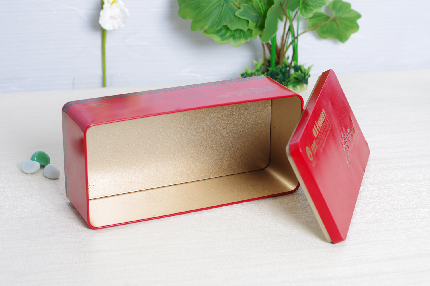 茶叶饼干马口铁盒定制 长方形包装罐