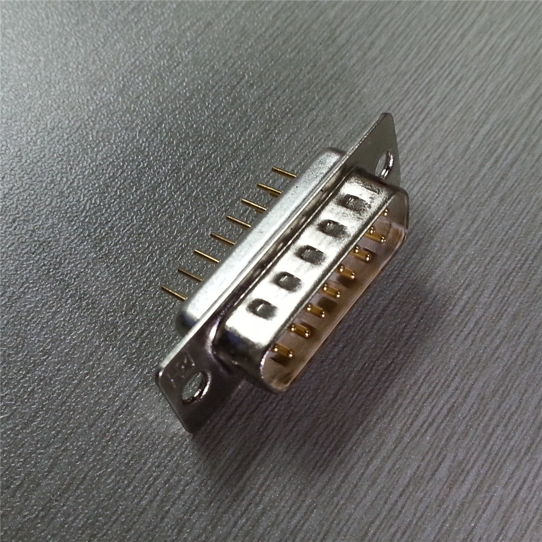 车针dp15pin直插式公头连接器 镀金 dp15p公头插头 深圳品质