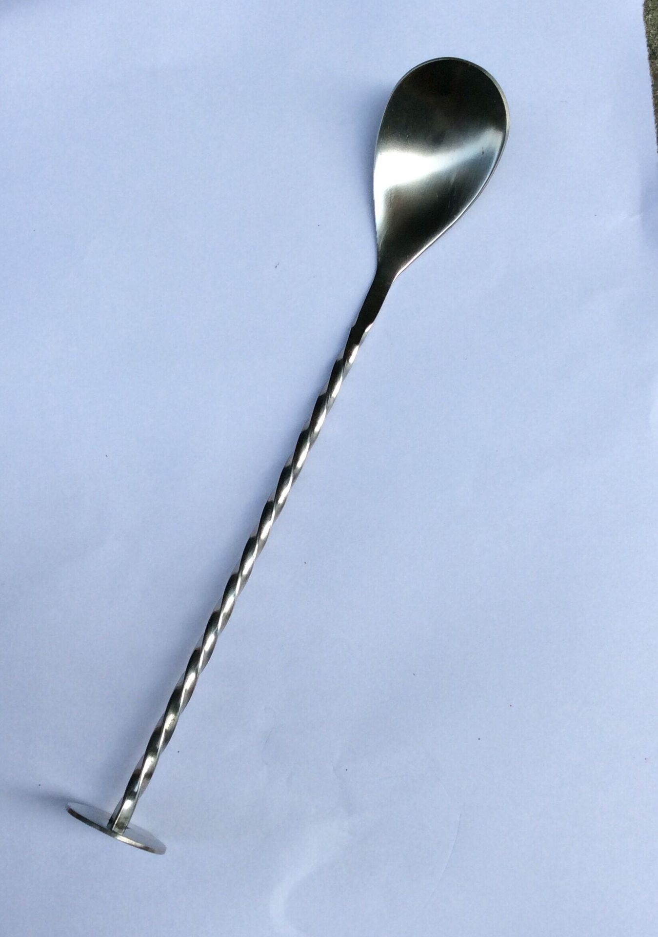 不锈钢吧更 吧匙 调酒匙 咖啡 奶茶搅拌棒调酒棒18cm