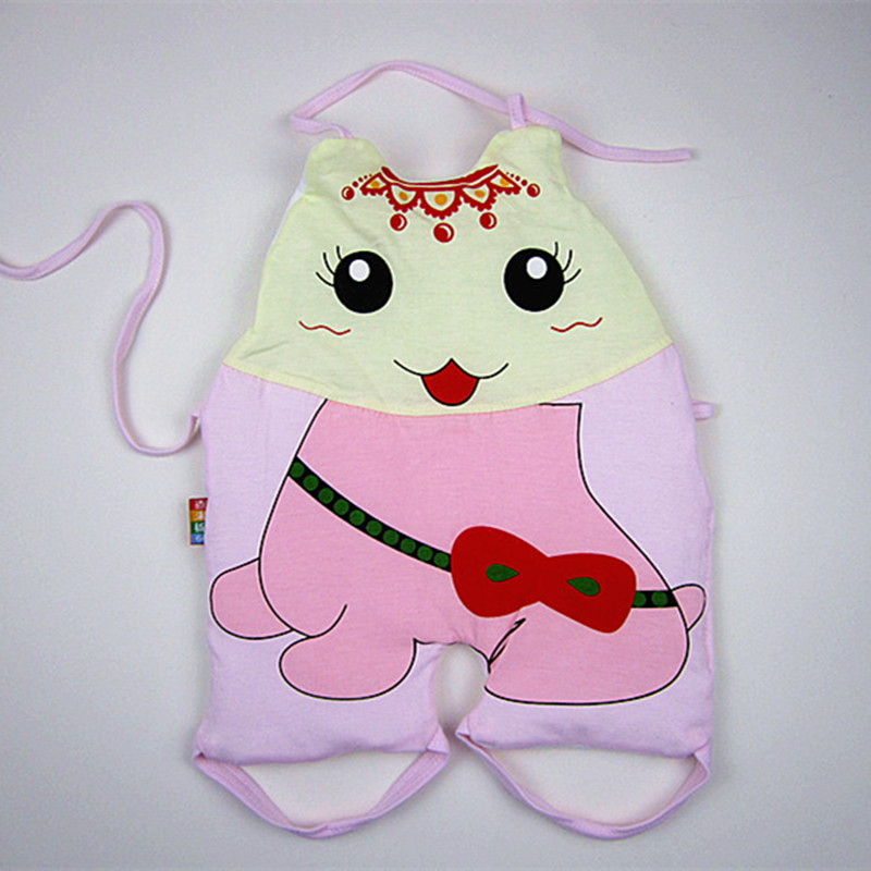 冬季新生儿卡通连脚宝宝肚兜 纯棉加厚婴幼儿特价批发 护肚脐衣服