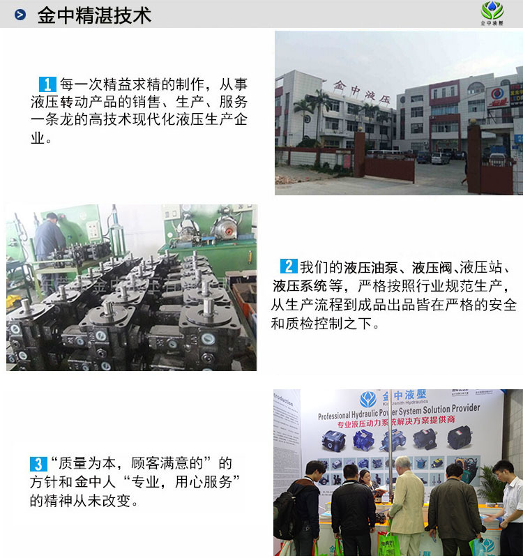 液压油泵、液压站精湛技术