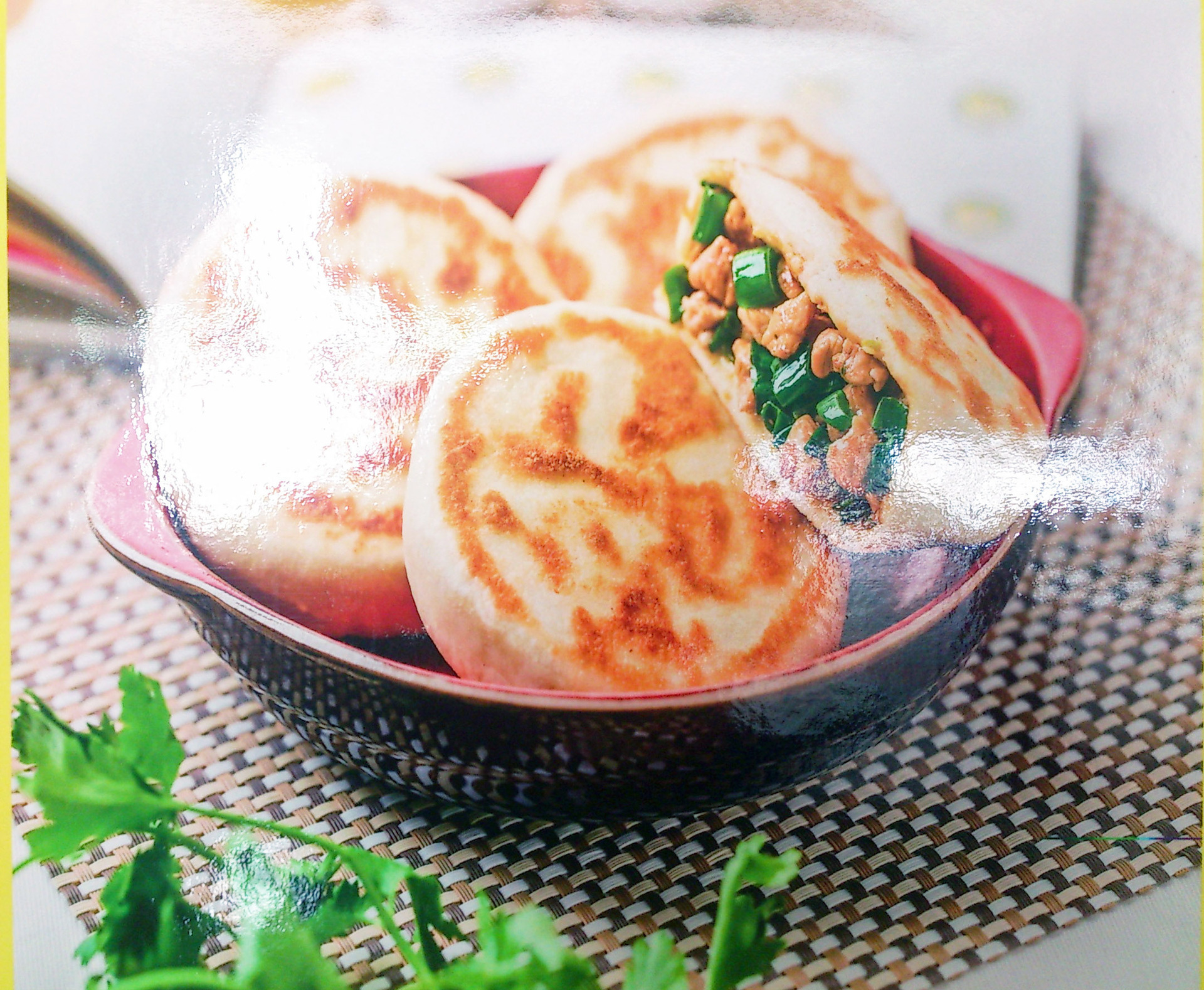 批发速冻产品 希波饼早餐饼【白菜猪肉馅】 面点王专用