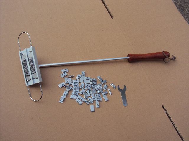 bbq烧烤工具烤肉火烙印英文字母烙印