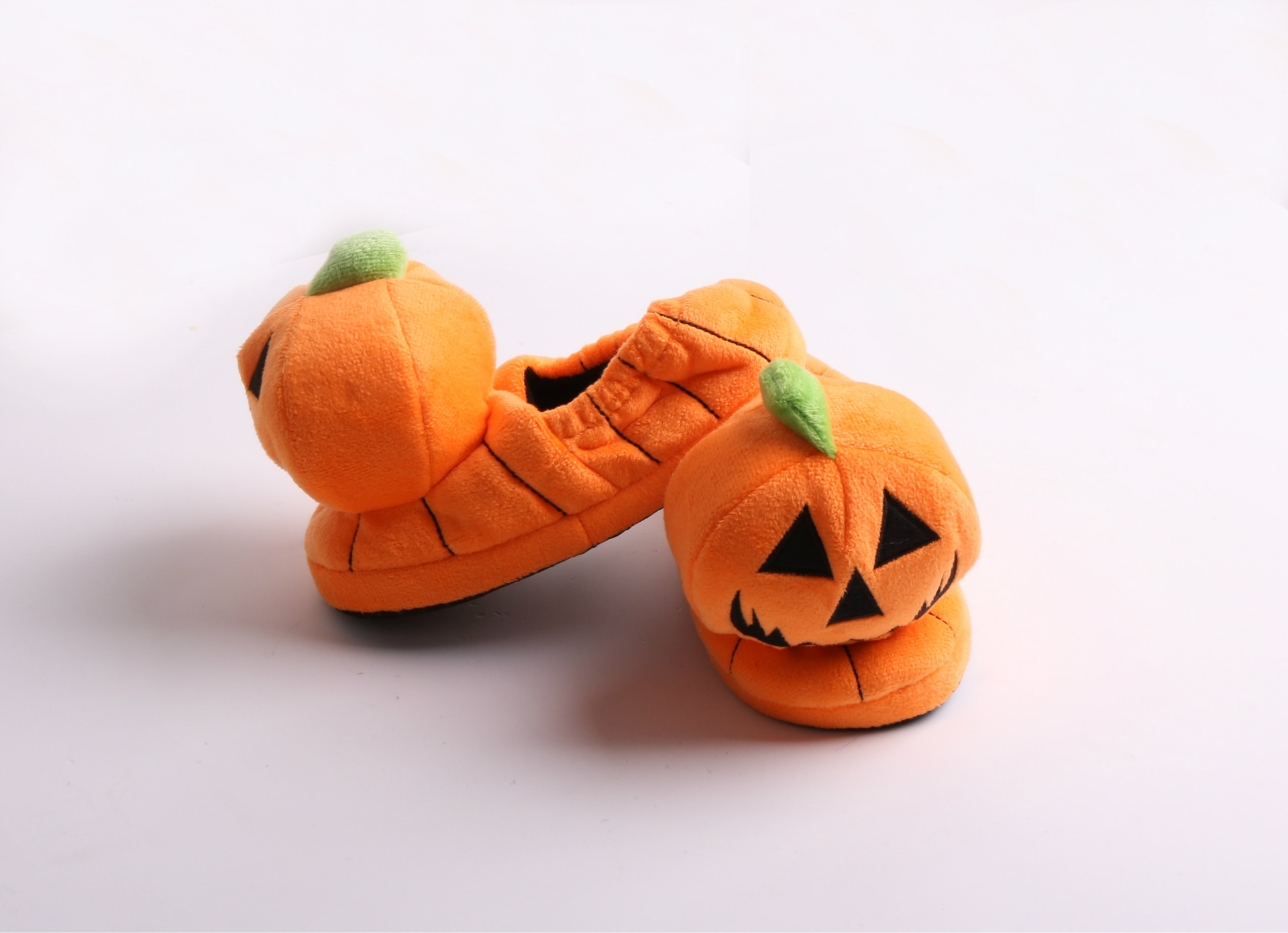 超柔可爱宝宝玩具南瓜万圣节工艺鞋
