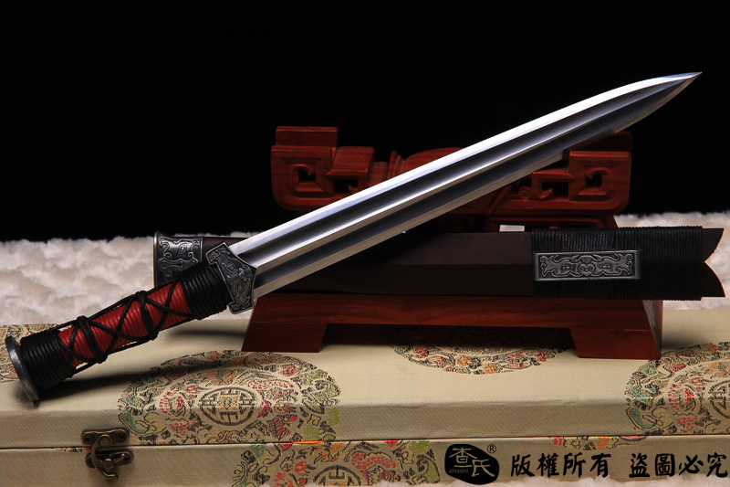 龙泉宝剑 查氏刀剑 至尊小汉剑-手工2号 镇宅辟邪 镇宅宝剑