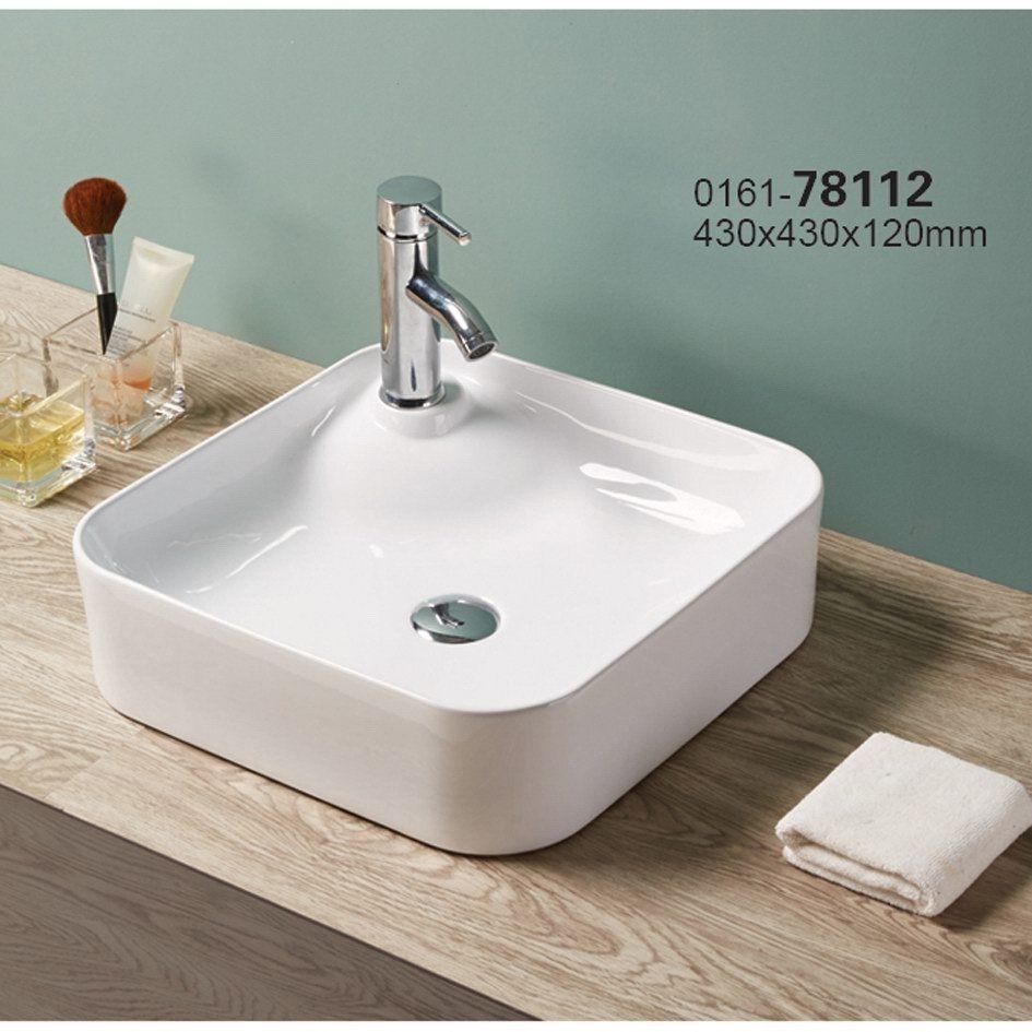 78111方形艺术盆 新款 台上盆洗脸盆洗面盆台 陶瓷洗手池厂家直销