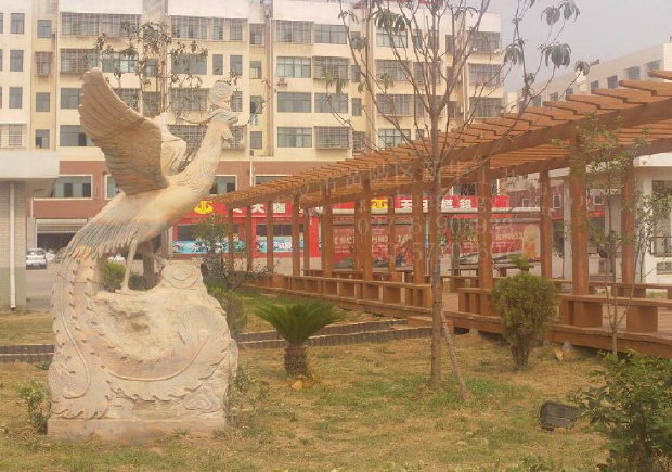 仿木水泥廊架模具