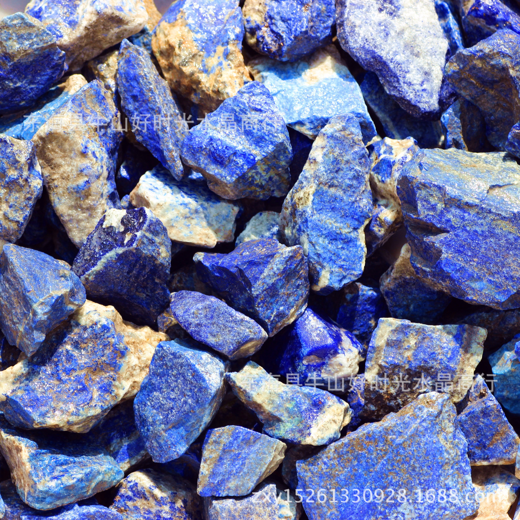 天然青金石原石帝王青金石毛料原矿摆件1公斤批发