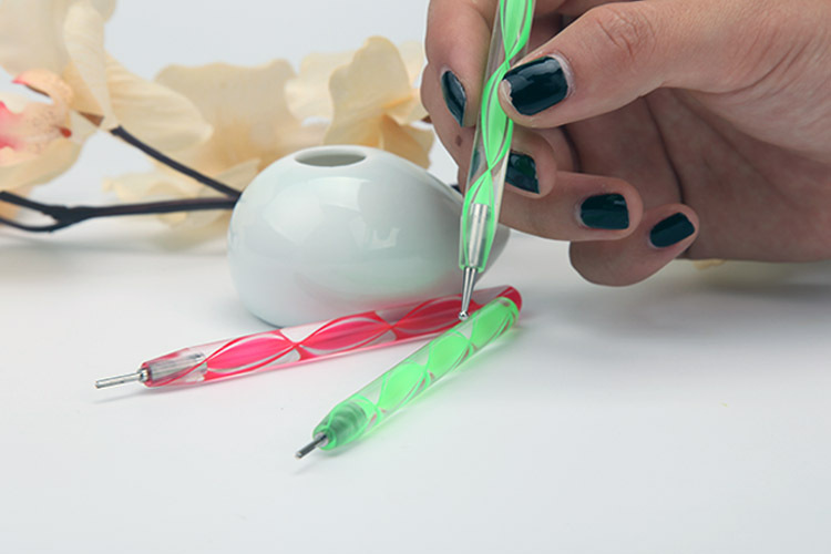 手工衍纸笔 衍纸制作工具 亚克力透明螺旋花纹笔杆衍纸笔