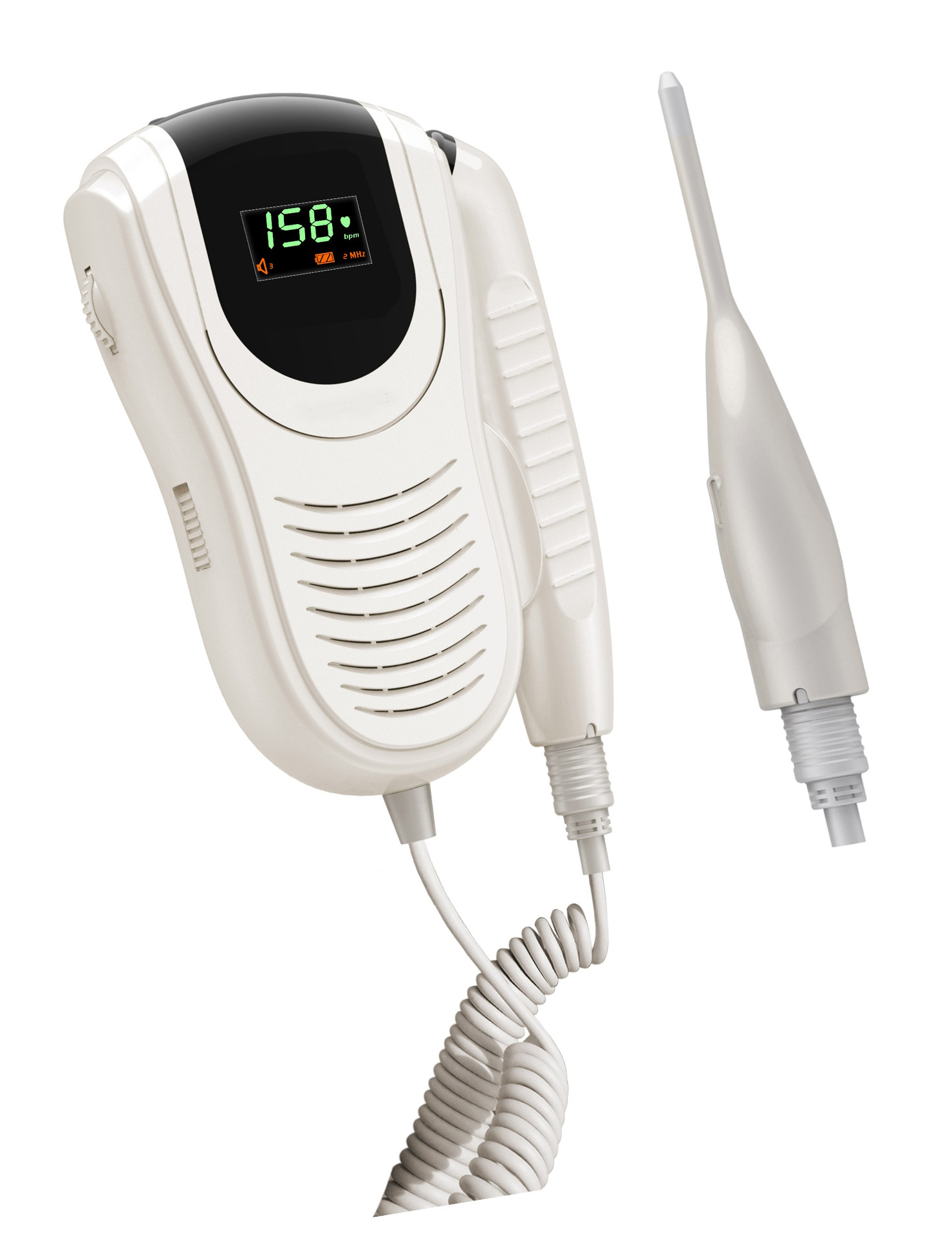 深圳工业产品设计公司提供家用胎心仪医用超声胎音仪外观结构设计