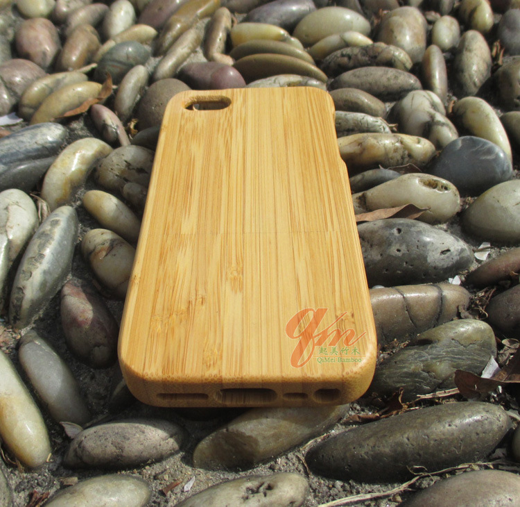 厂家供应批发苹果5s竹制手机外壳/iphone5s竹子手机壳/竹保护外套