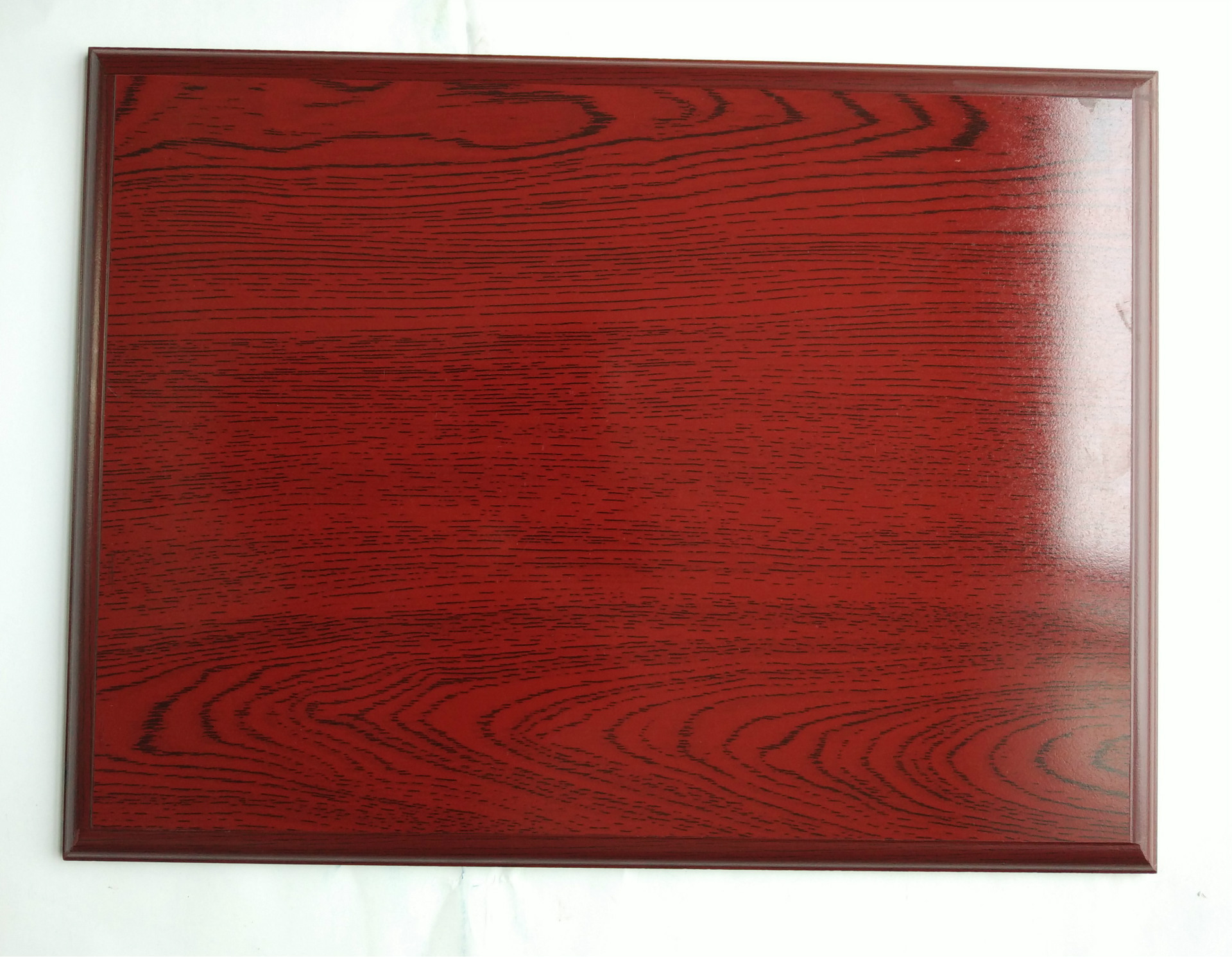 直销仿红木直边奖牌木托 批发制作金箔奖牌木板木质底座 空白木托