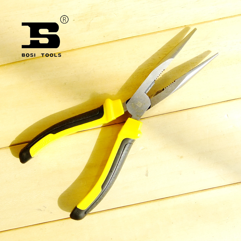 波斯工具 欧式尖嘴钳 6寸8寸 针嘴钳 断线钳  bs193067  bs193087
