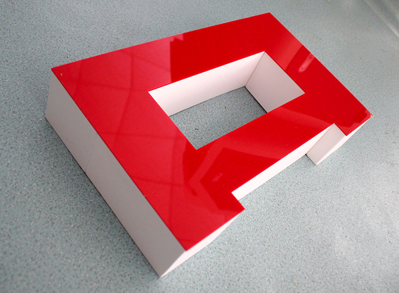 厂家直销 广告公司广告牌pvc平面亚克力发光字招牌定制标识批发