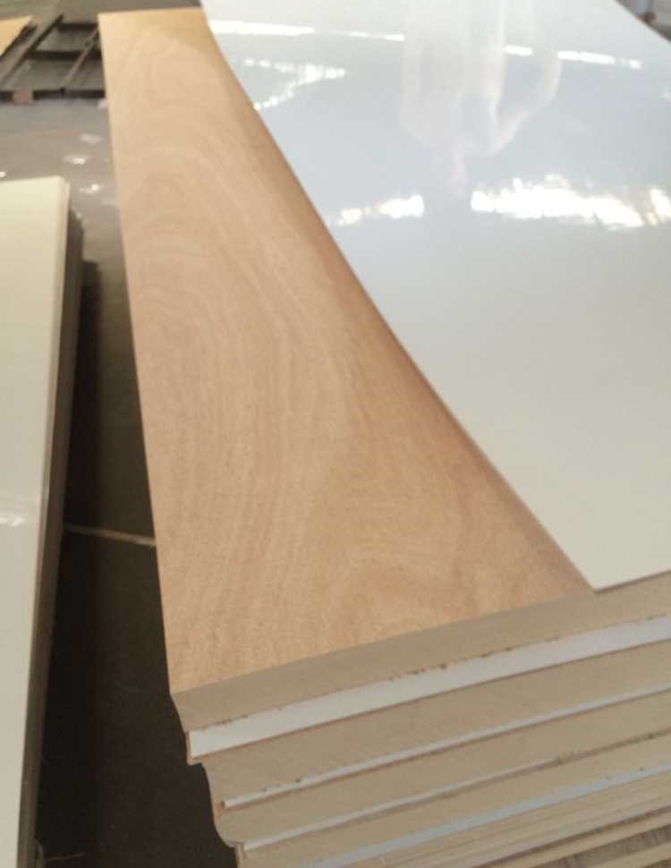 【厂家直销】供应亮光白宝丽板 仿大理石 仿木纹装饰板