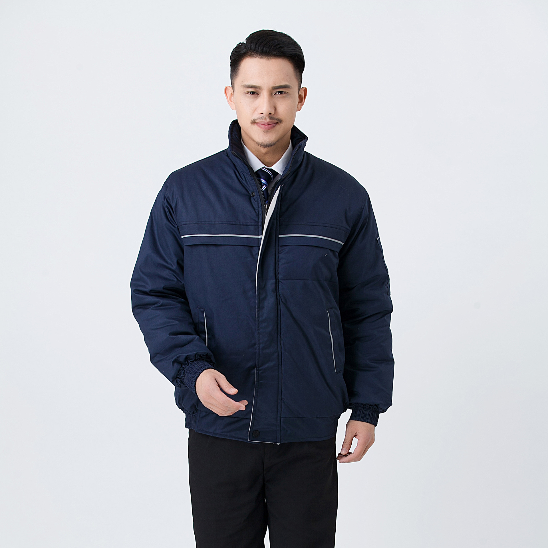 冬季工作服棉衣男加厚工装劳保服棉袄工程棉服冬装工作服上衣外套