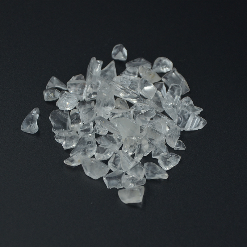 厂家直销 白水晶天然碎石 量大从优 常年供应 可来样定做
