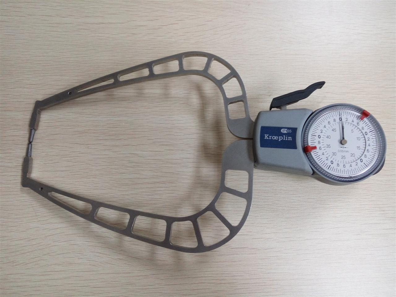 德国原装进口kroeplin牌d450指针式外径卡规