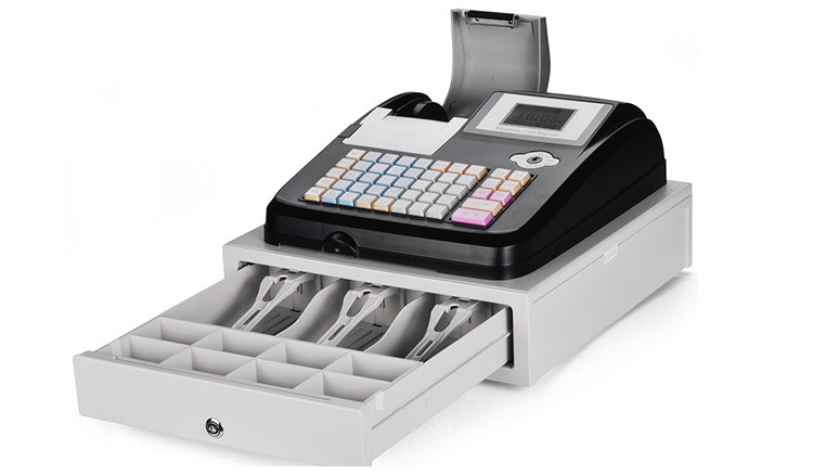 厂家直销收银机pos机 超市电子收款机 一体机餐饮收款机