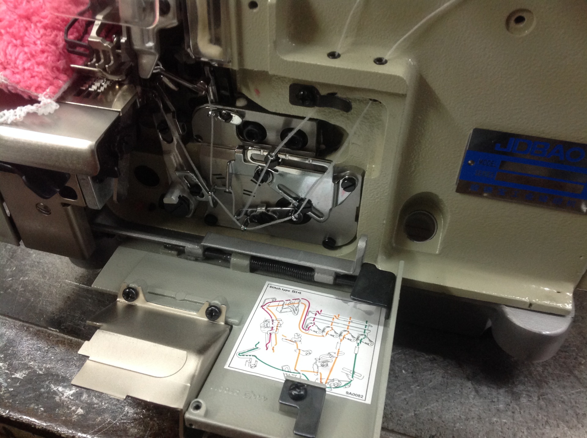 骏德宝供应飞马款ex包缝机 锁边机 拷边机 工业缝纫机 厚料机家用