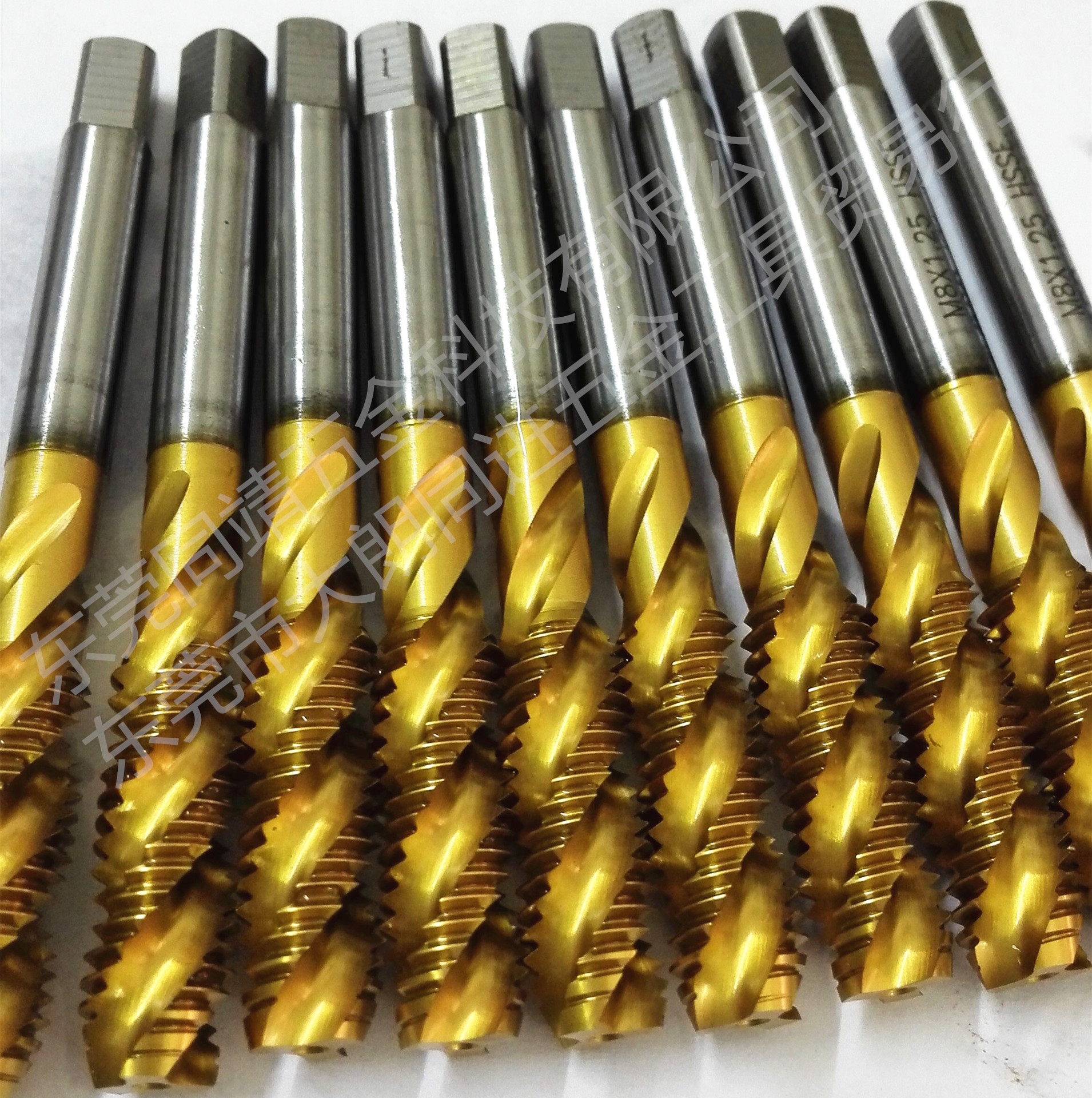 台湾大宝tosg 镀钛螺旋丝攻m8*1.25