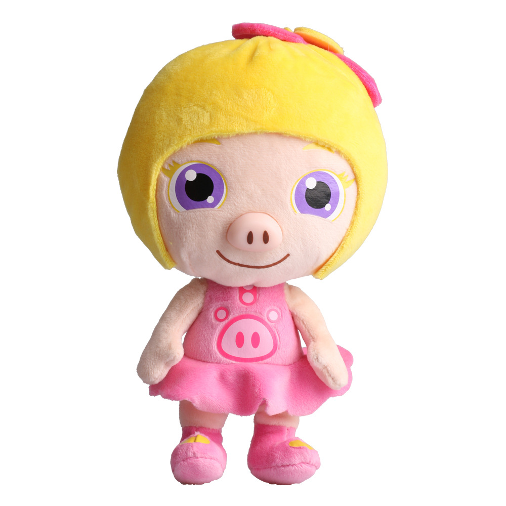 正版授权 源头厂家 20cm猪猪侠系列毛绒玩具 火热动画片卡通公仔