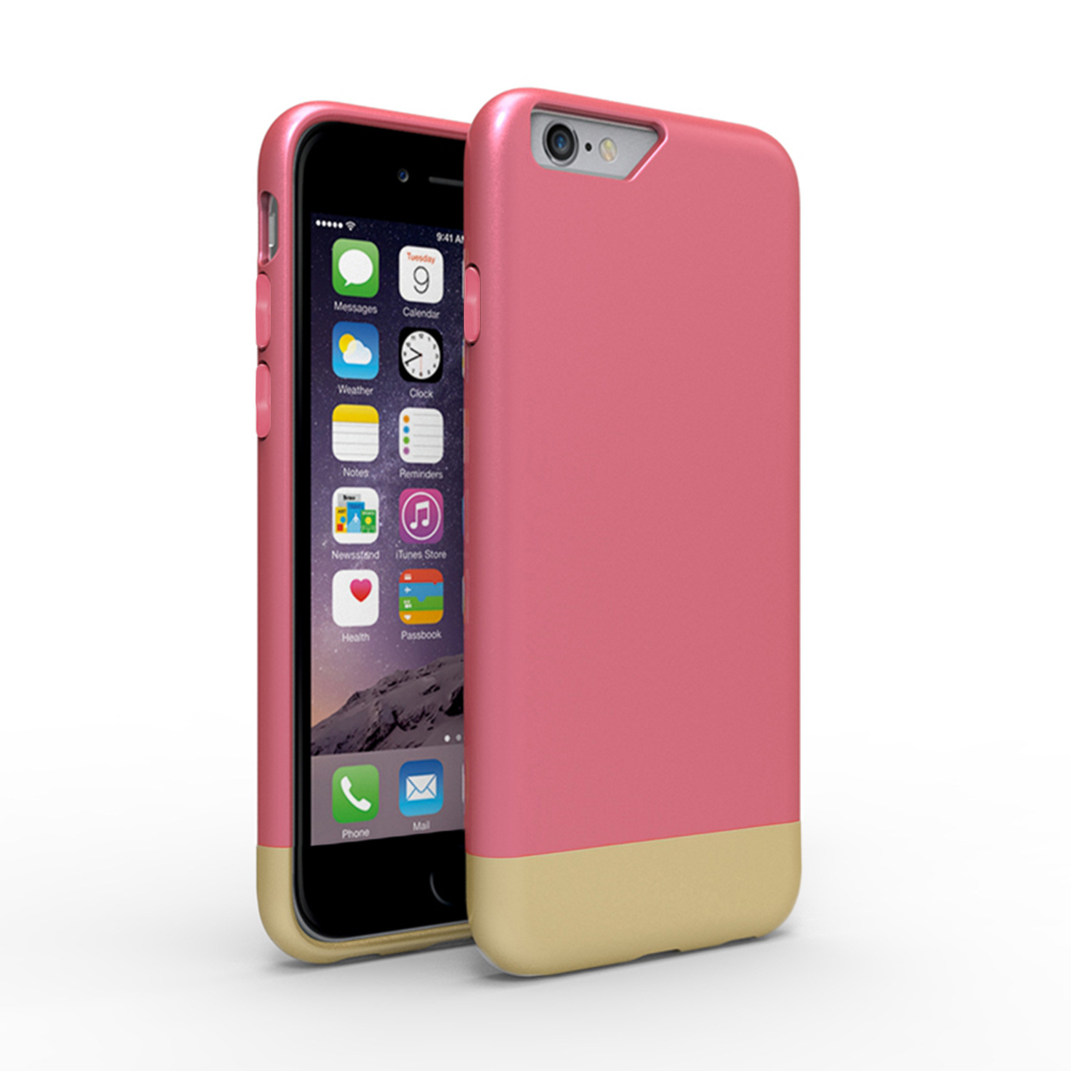 苹果6s手机壳iphone6外贸新款两节保护套上下抽拉二合一手机外壳