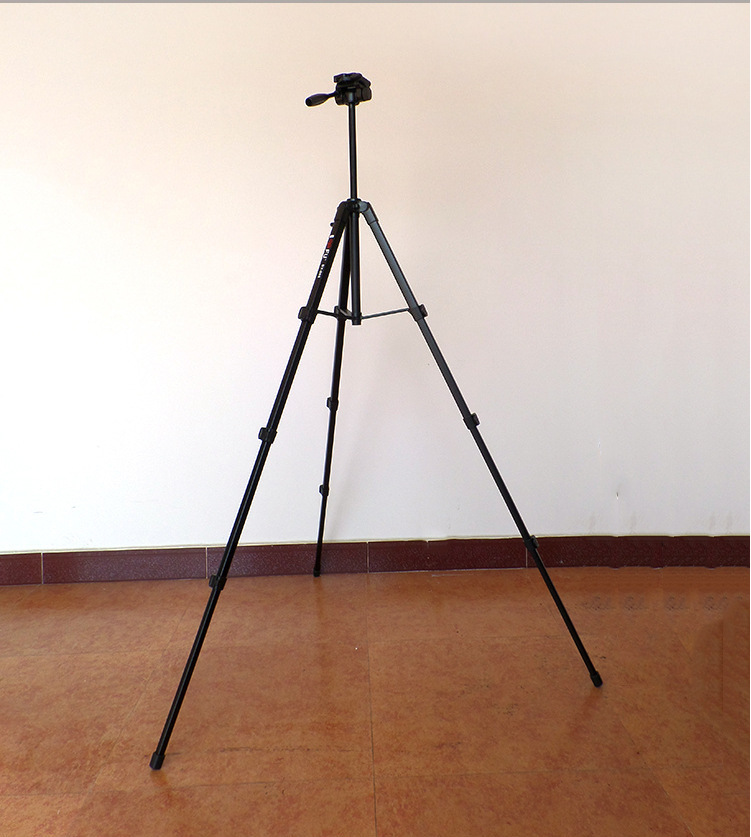 百图富by558三脚支架 单反三角架 照相机脚架 便携 摄像机三脚架